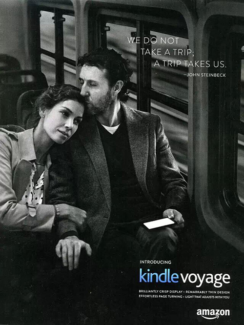 Kindle Voyage如何做广告文案？5