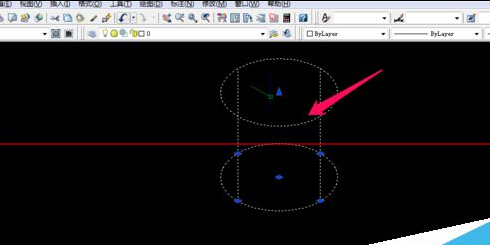 CAD怎么绘制立体圆柱体？8