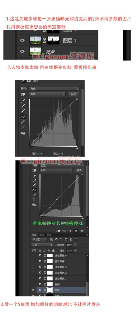 后期做一张照片做出2种曝光方法4