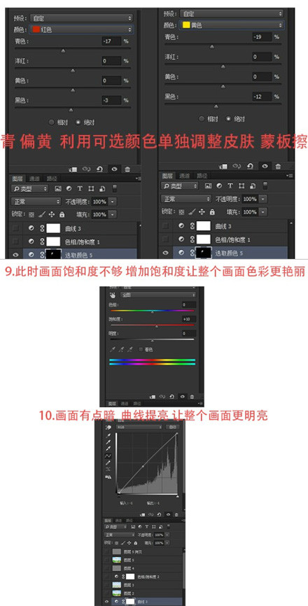 后期做一张照片做出2种曝光方法7