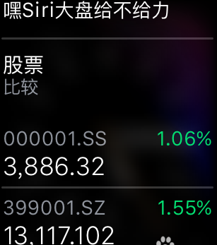 applewatch怎么查看股市2