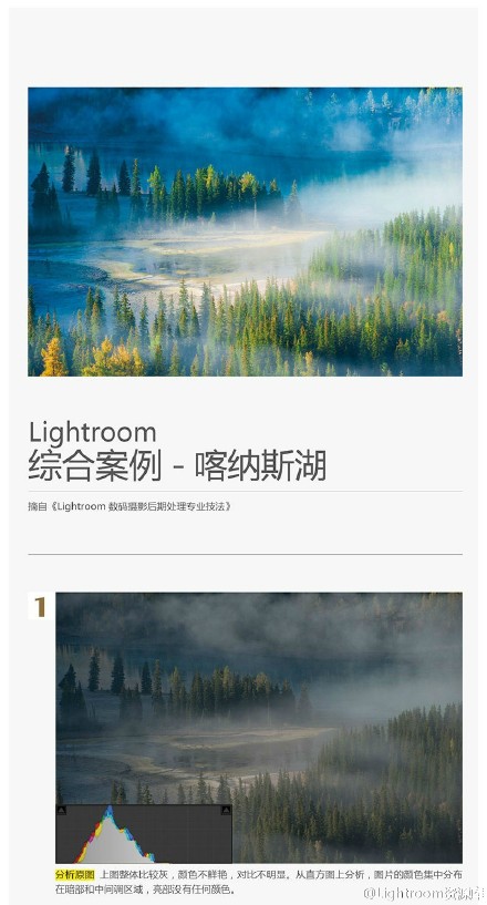 Lightroom风光摄影后期调整2