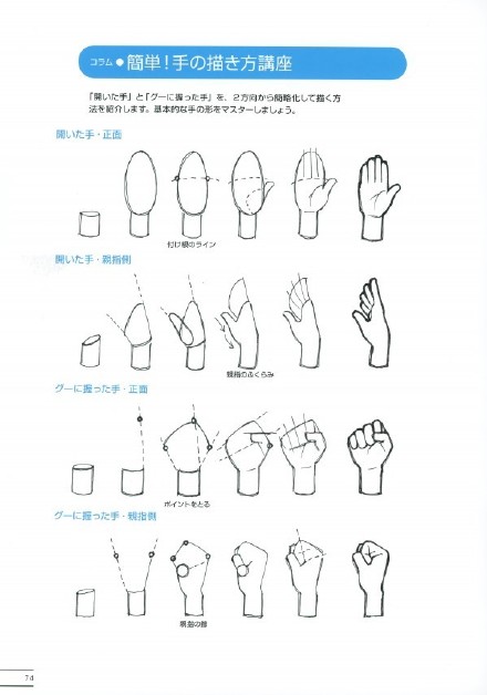 SAI手部动作画法解析5