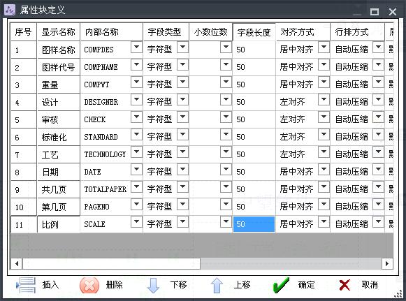 快速自定义CAD标题栏方法7