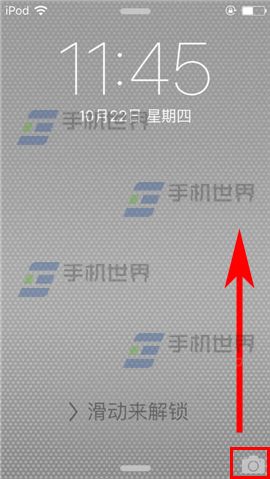 苹果iPhone6sPlus锁屏如何快速打开相机?2