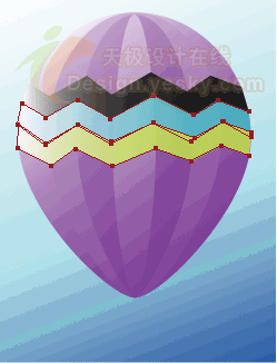 Illustrator简单绘制热气球9