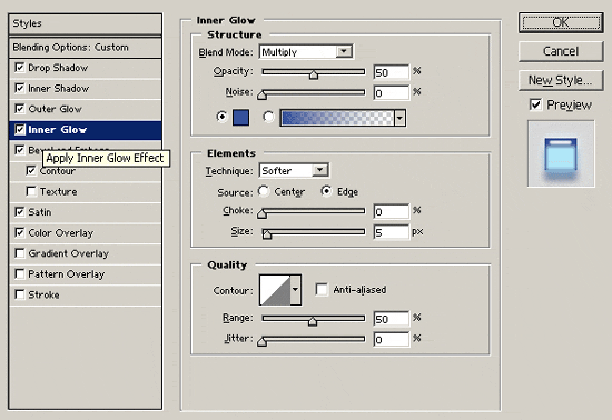 PS制作水晶字6