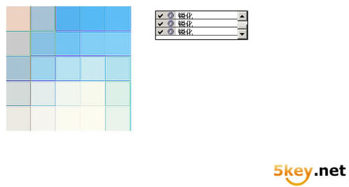 Fireworks马赛克效果制作8