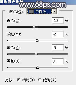 Photoshop打造昏暗的秋季铁轨人物图片7