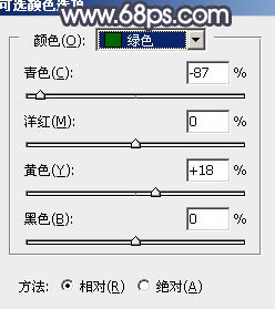 Photoshop打造昏暗的秋季铁轨人物图片4