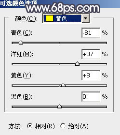 Photoshop打造昏暗的秋季铁轨人物图片3