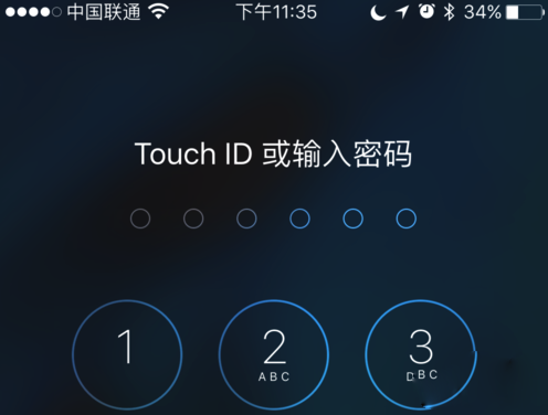 iOS9怎么设置6位数字密码？7