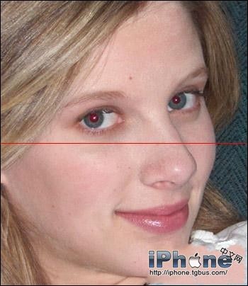 iPhone如何修复红眼？1