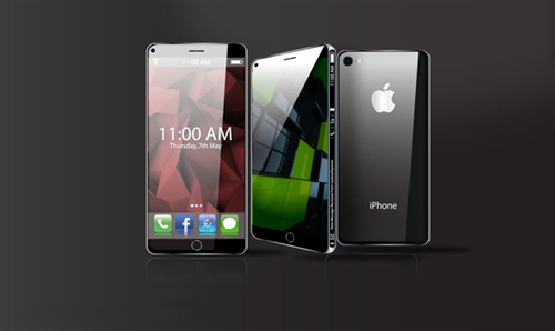 iPhone8概念设计曝光：侧面屏亮了！1