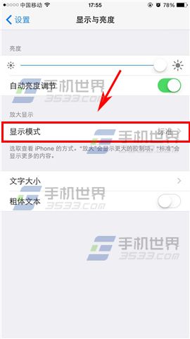 苹果iPhone6S放大模式怎么设置3