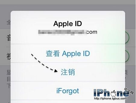 iPhone6设置Apple ID教程 更换注销方法4
