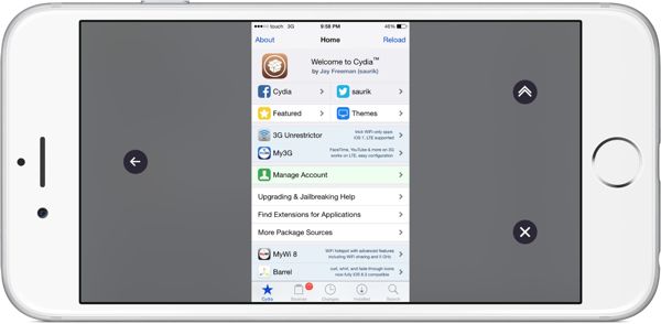 iOS8.4越狱插件 让控制中心显示最近使用应用2