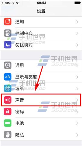 苹果iPhone6sPlus来电铃声怎么设置3