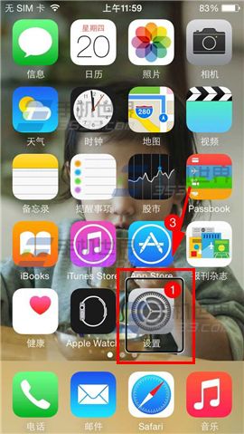 iPhone6Plus盲人模式关闭方法1