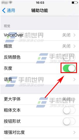 苹果iPhone6sPlus变成黑白屏怎么办5