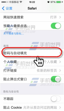 iPhone怎么查看和删除Safari保存的密码1