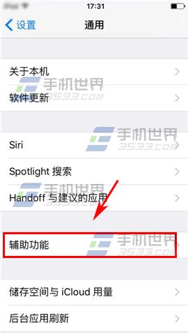 苹果iPhone6sPlus摇动撤销文字关闭方法3