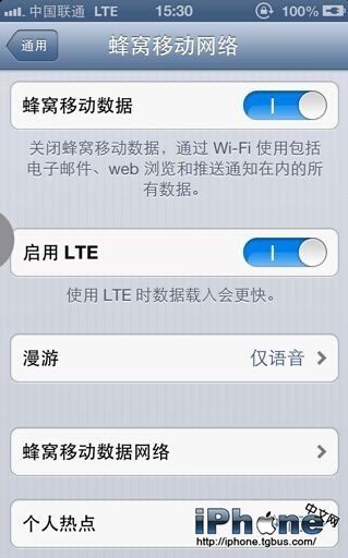 iOS6怎么用4G？5