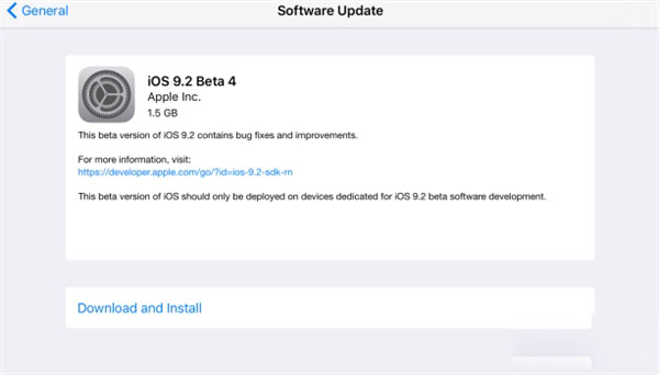 iOS9.2 beta4怎么样1