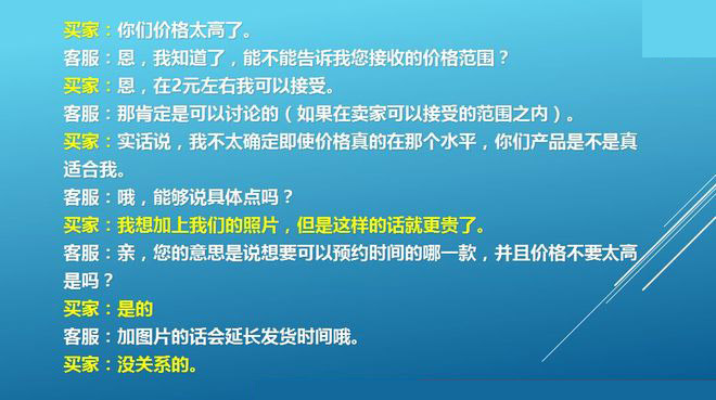 提店铺高转化率不可不看的淘宝客服技巧6