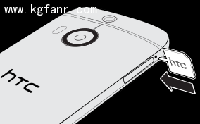 HTC One M9+怎么安装和取出SIM手机卡？2