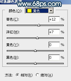 Photoshop给树林人物加上暗蓝秋季色3