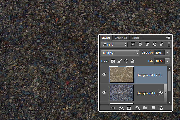 Photoshop制作非常有趣的秋季树叶字7