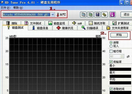 hdtunepro提示不能测试写入1