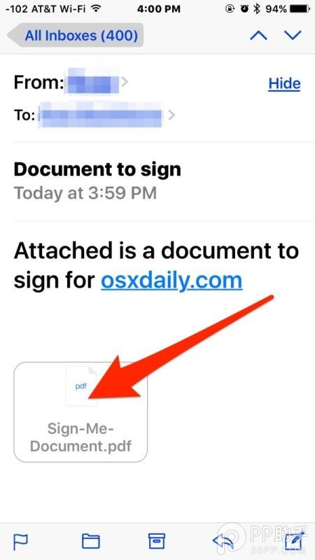 iOS9在邮件应用内签名回信2