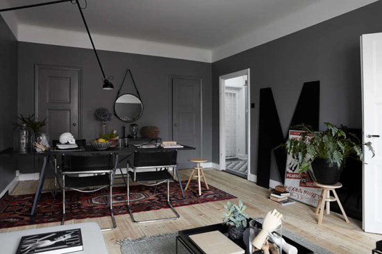 瑞典50平质感小公寓装修效果图3