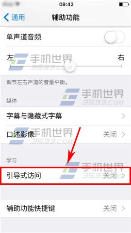 苹果iPhone6sPlus引导式访问设置方法5