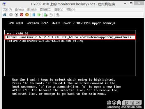 Linux系统开机黑屏提示kernel panic该怎么办?4