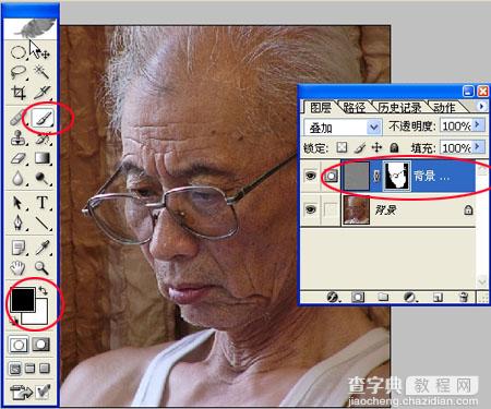 Photoshop使模糊照片变清晰8