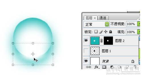 Photoshop制作可爱的彩色透明水泡9