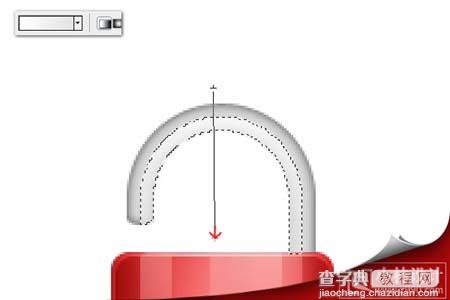 Photoshop制作精致的水晶锁图标18