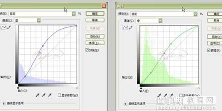 Photoshop调色教程:还原照片的鲜绿色调7