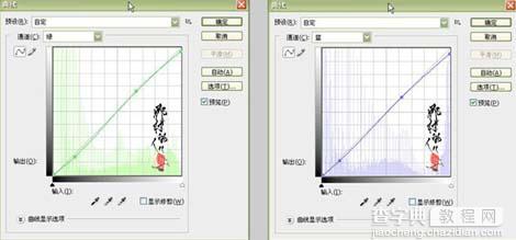 PS巧用曲线快速修复暗色调照片8