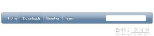 Photoshop制作Web2.0风格导航条15