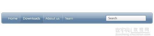 Photoshop制作Web2.0风格导航条20