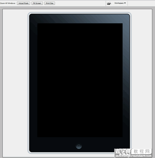 photoshop中绘制apple ipad14