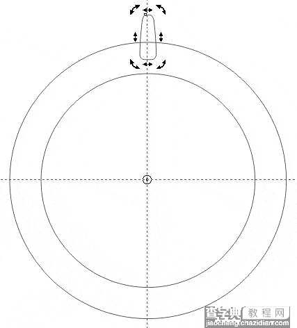 在CorelDRAW中制作立体齿轮5