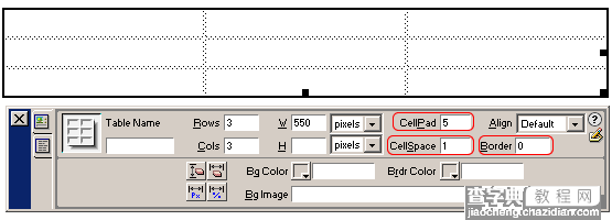 Dreamweaver中精细化你的表格外观3