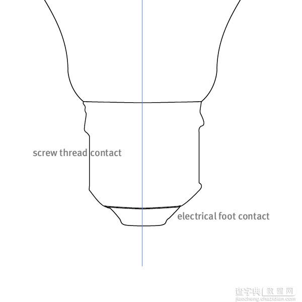 Illustrator鼠绘:有钨丝的矢量白炽灯泡5