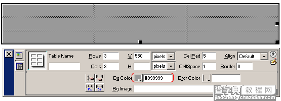 Dreamweaver中精细化你的表格外观4
