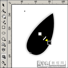 Coreldraw绘制国画荷花3